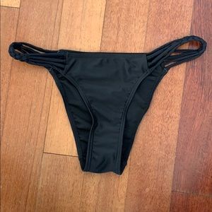Black swimsuit bottoms